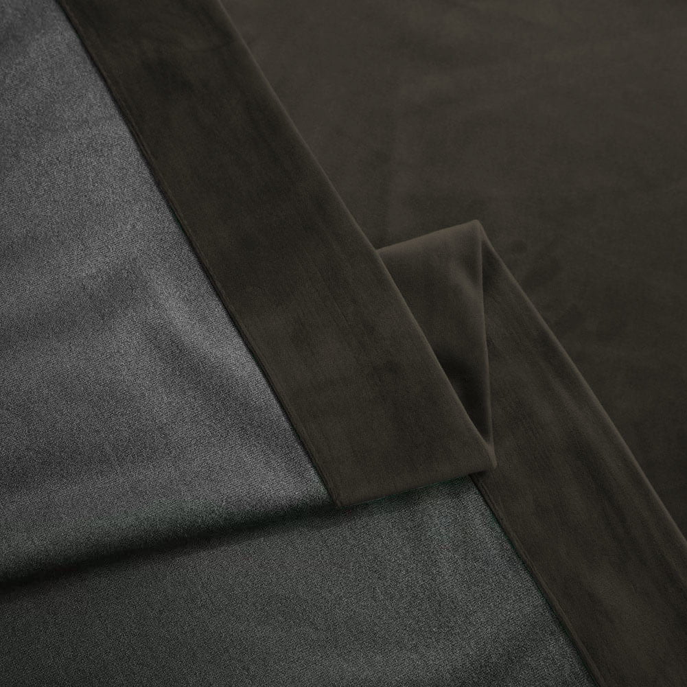 Draperie din catifea blackout cu inele crom, Madison, densitate 700 g/ml, Merlin, 1 buc