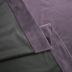 Draperie din catifea blackout cu inele negre, Madison, densitate 700 g/ml, Venus, 1 buc