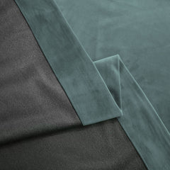 Draperie din catifea blackout cu inele argintii, Madison, densitate 700 g/ml, Morning Blue, 1 buc