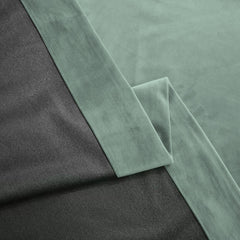 Draperie din catifea blackout cu inele albe, Madison, densitate 700 g/ml, Opal, 1 buc