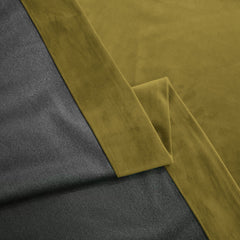 Set draperie din catifea blackout cu inele crom, Madison, densitate 700 g/ml, Sycamore, 2 buc