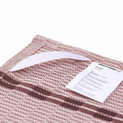 Set 3 prosoape de bucatarie din bumbac, stil clasic, Louie, Roz pudra