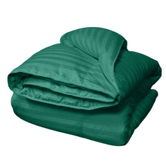 Pilota matlasata cu umplutura microfibra si invelis din damasc pentru vara, 200 g/mp, Verde smarald