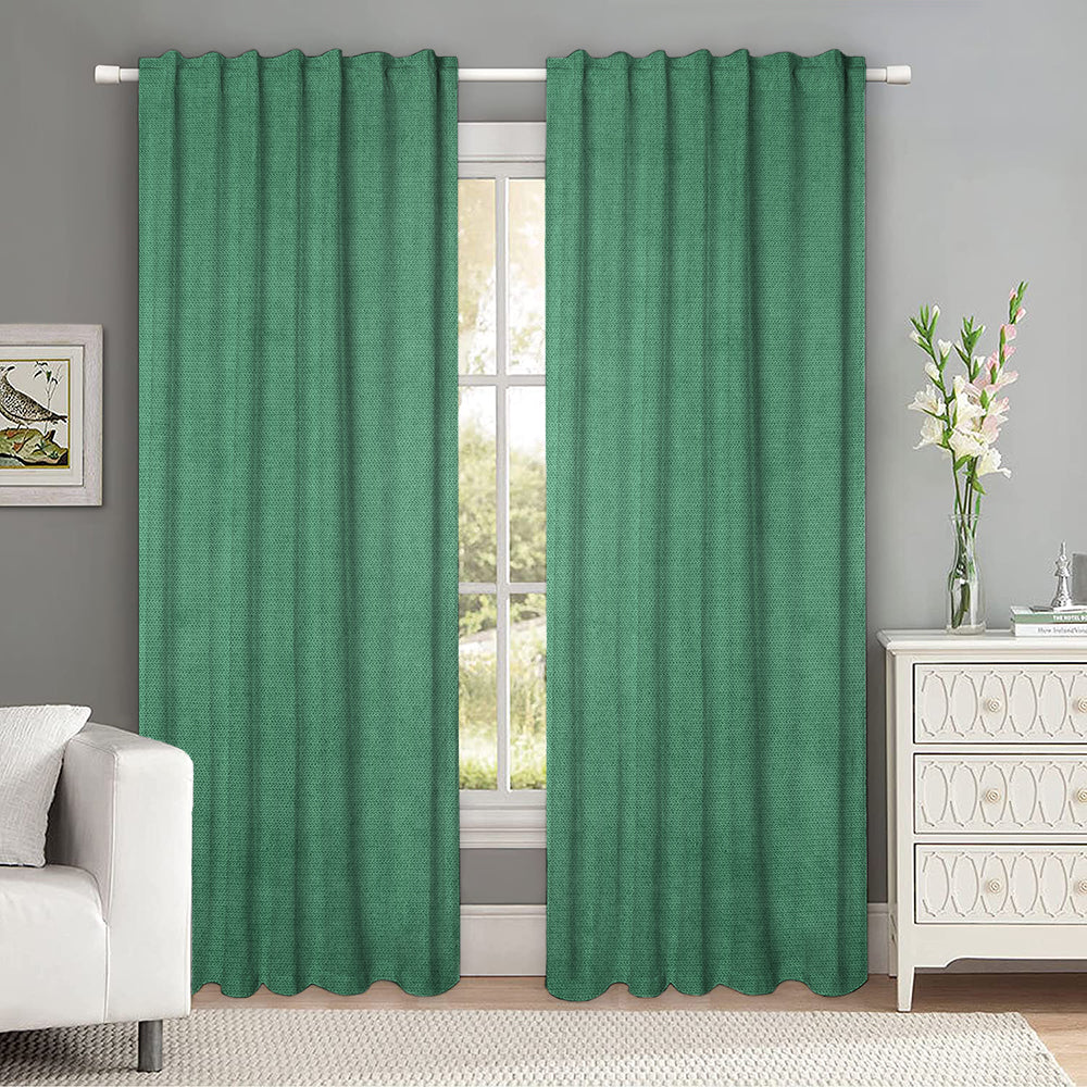Draperie tip tesatura in cu rejansa transparenta cu ate pentru galerie, Madison, densitate 700 g/ml, Fahim, 1 buc