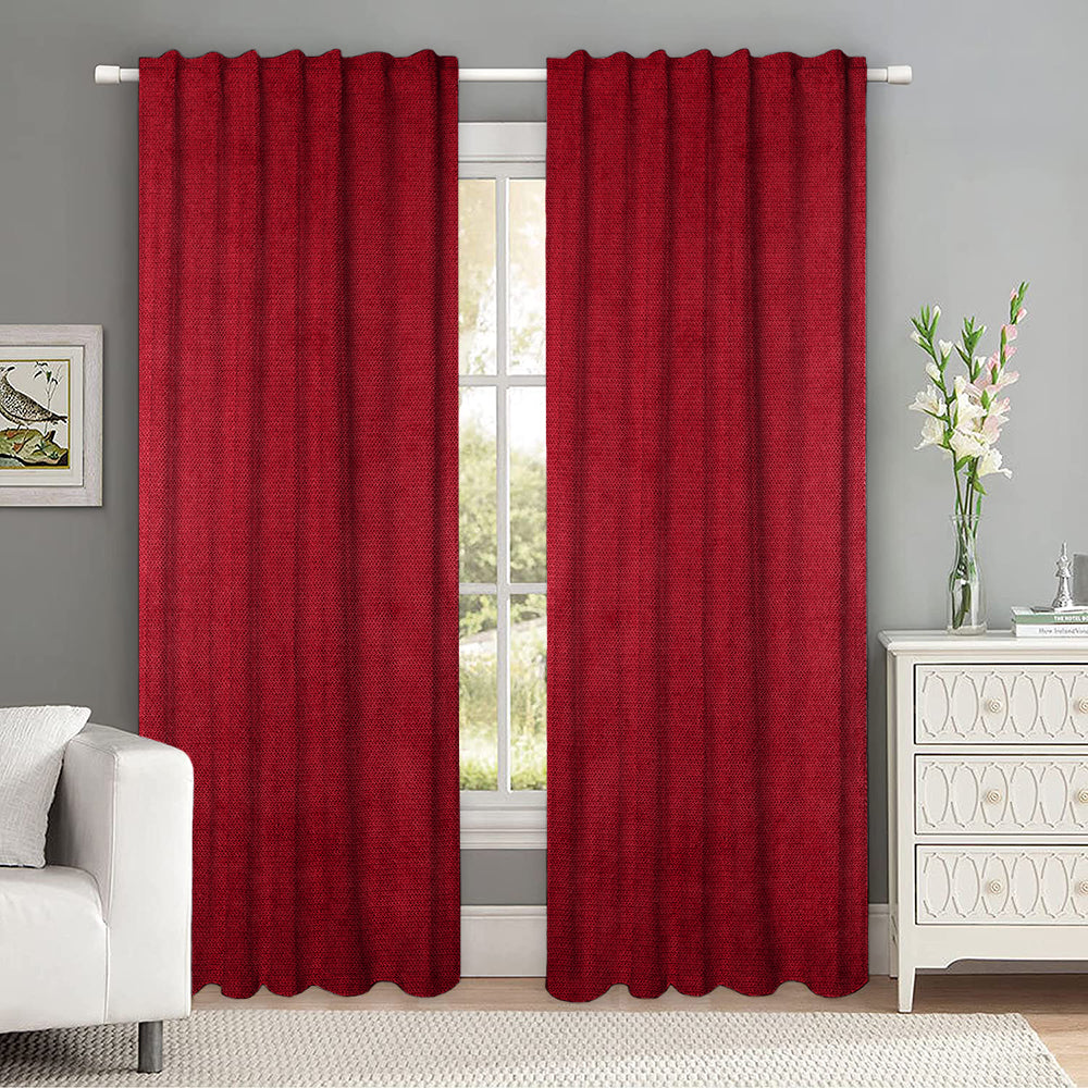 Draperie tip tesatura in cu rejansa transparenta cu ate pentru galerie, Madison, densitate 700 g/ml, Calandra, 1 buc