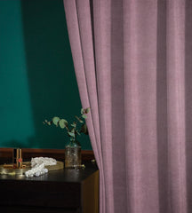 Set draperii tip tesatura in cu rejansa transparenta cu ate pentru galerie, Madison, densitate 700 g/ml, Taras, 2 buc