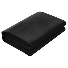 Cearsaf de pat cu elastic din bumbac ranforce 100%, densitate 120 g/mp, Negru