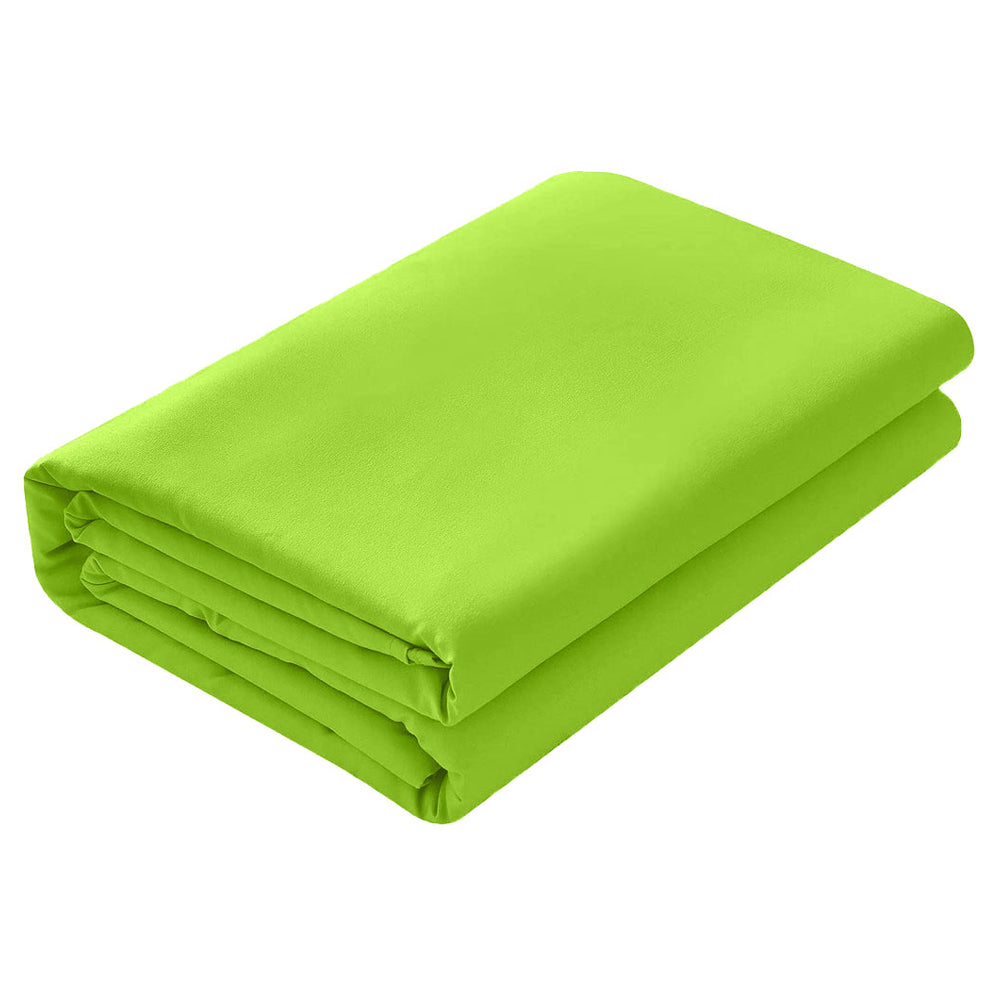 Cearsaf de pat din bumbac ranforce 100%, densitate 120 g/mp, Verde