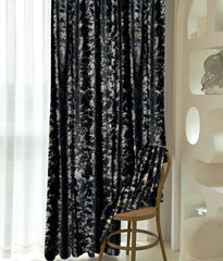 Set draperii din catifea texturata cu rejansa transparenta cu ate pentru galerie, Madison, densitate 700 g/ml, Melisa, 2 buc