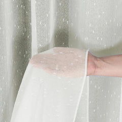Perdea tesatura in cu rejansa tip creion, Krabi, Madison, Crem
