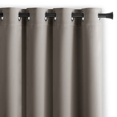 Draperie blackout cu inele, Juliette, densitate 230 g/mp, bej, 1 buc
