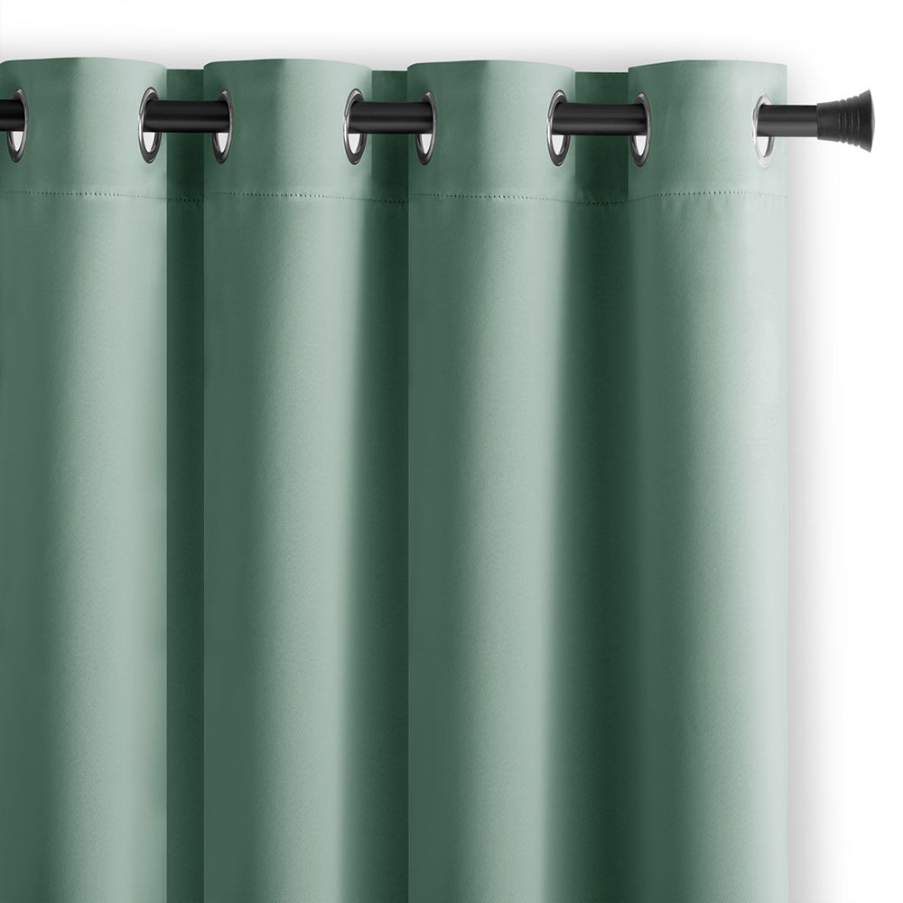 Draperie blackout cu inele, Juliette, densitate 230 g/mp, vernil, 1 buc