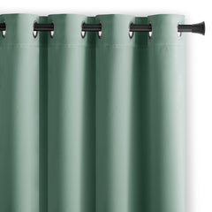 Draperie blackout cu inele, Juliette, densitate 230 g/mp, vernil, 1 buc
