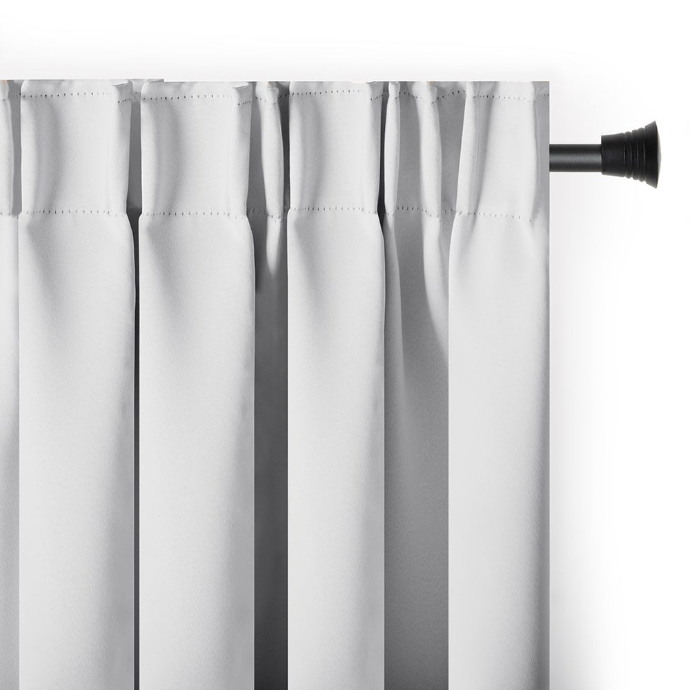 Draperie blackout cu rejansa multifunctionala, fagure si ate, Juliette, densitate 230 g/mp, alb, 1 buc