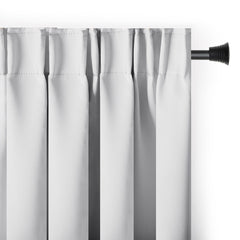 Draperie blackout cu rejansa multifunctionala, fagure si ate, Juliette, densitate 230 g/mp, alb, 1 buc