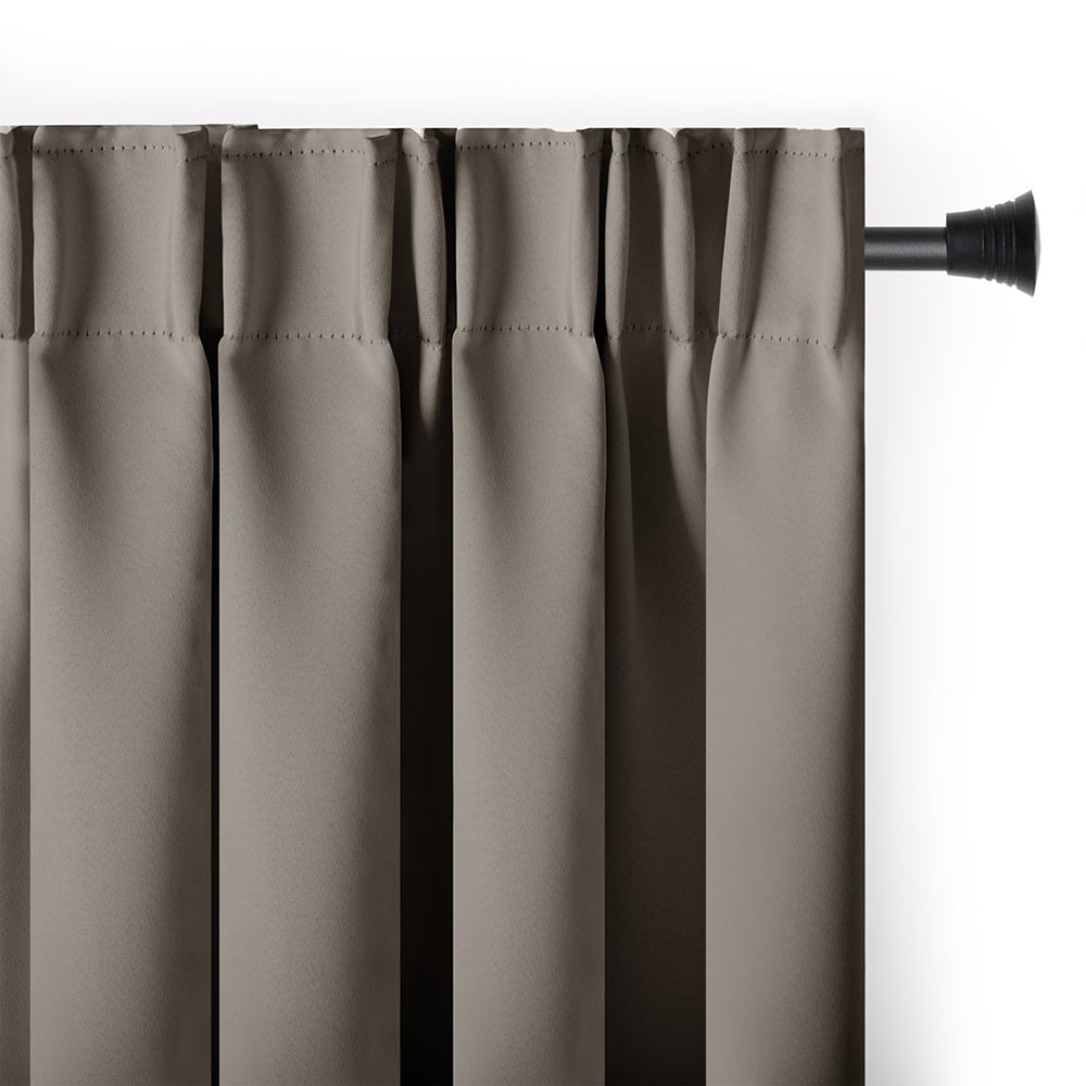 Draperie blackout cu rejansa multifunctionala, fagure si ate, Juliette, densitate 230 g/mp, bej, 1 buc