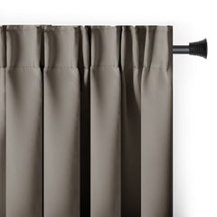 Draperie blackout cu rejansa multifunctionala, fagure si ate, Juliette, densitate 230 g/mp, bej, 1 buc