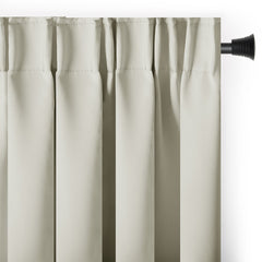 Draperie blackout cu rejansa multifunctionala, fagure si ate, Juliette, densitate 230 g/mp, crem, 1 buc