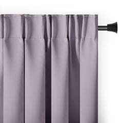 Draperie blackout cu rejansa multifunctionala, fagure si ate, Juliette, densitate 230 g/mp, roz pudrat, 1 buc