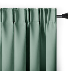 Draperie blackout cu rejansa multifunctionala, fagure si ate, Juliette, densitate 230 g/mp, vernil, 1 buc