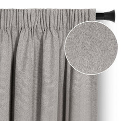 Draperie blackout cu rejansa multifunctionala, Kelme, densitate 200 g/m2, bej