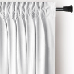 Draperie din catifea cu rejansa multifunctionala, fagure si ate, Velvet, opacitate 77%, densitate 210 g/mp, Alb, 1 buc
