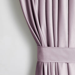 Draperie din catifea cu inele, Velvet, densitate 210 g/mp, opacitate 77%, Lila, 1 buc