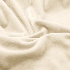 Set 6 huse pentru scaun din catifea cu elastic spatar si sezut, 190 g/m2, Sento, 48x48x58x10 cm, bej deschis