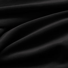 Husa pentru scaun din catifea cu elastic sezut, 190 g/m2, Sento, 40x40x5 cm, negru, 1 buc