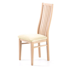Husa pentru scaun din catifea cu elastic taburet, 190 g/m2, Sento, 40x40x5 cm, crem, 1 buc
