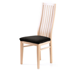 Husa pentru scaun din catifea cu elastic taburet, 190 g/m2, Sento, 40x40x5 cm, negru, 1 buc