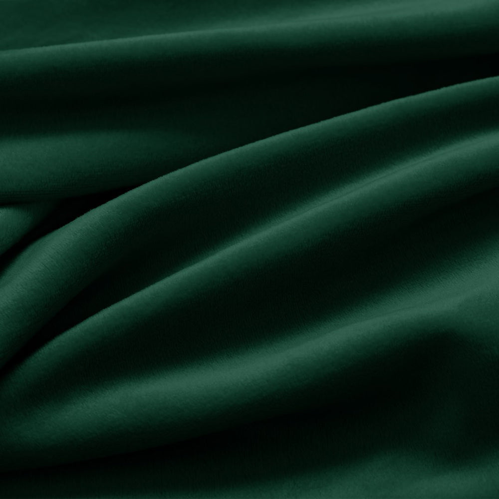 Husa pentru scaun din catifea cu elastic sezut, 190 g/m2, Sento, 40x40x5 cm, verde, 1 buc