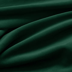 Set 6 huse pentru scaun din catifea cu elastic spatar si sezut, 190 g/m2, Sento, 48x48x58x10 cm, verde