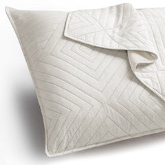 Set 2 huse perne decorative matlasate stil modern, Softa, 70 g/m2, Bej deschis