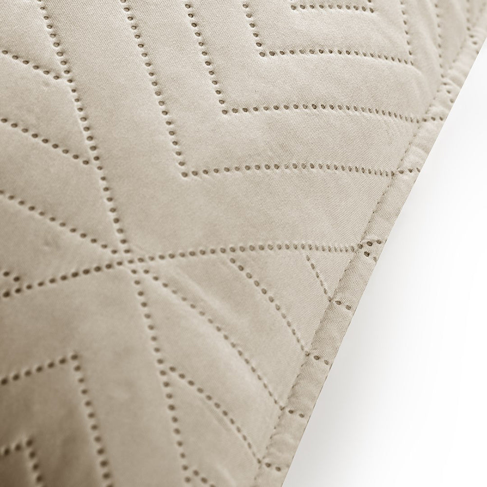Set 2 huse perne decorative matlasate stil modern, Softa, 70 g/m2, Cappuccino