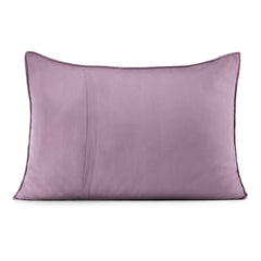 Set 2 huse perne decorative matlasate stil modern, Softa, 70 g/m2, Albastru inchis