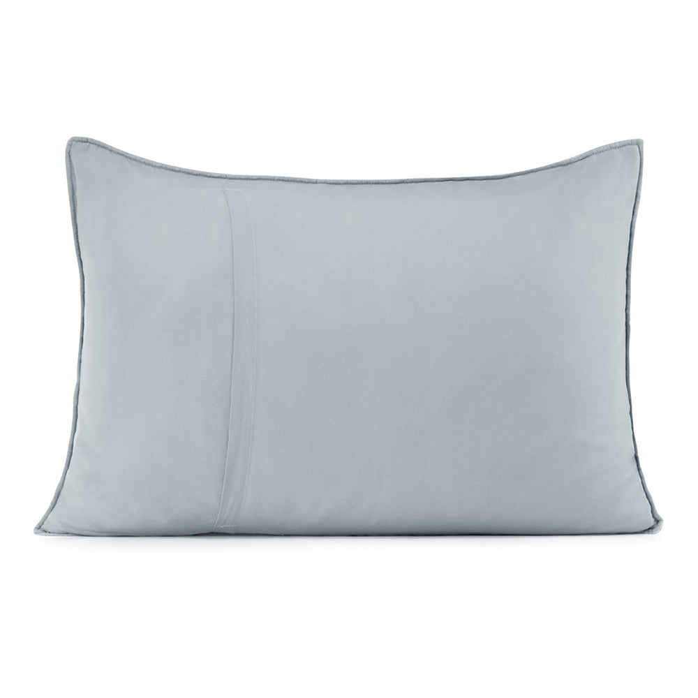 Set 2 huse perne decorative matlasate stil modern, Softa, 70 g/m2, Roz pudrat