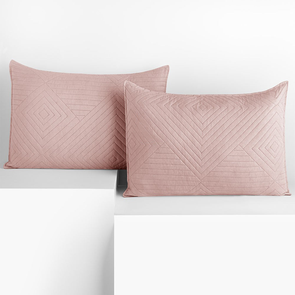 Set 2 huse perne decorative matlasate stil modern, Softa, 70 g/m2, Somon