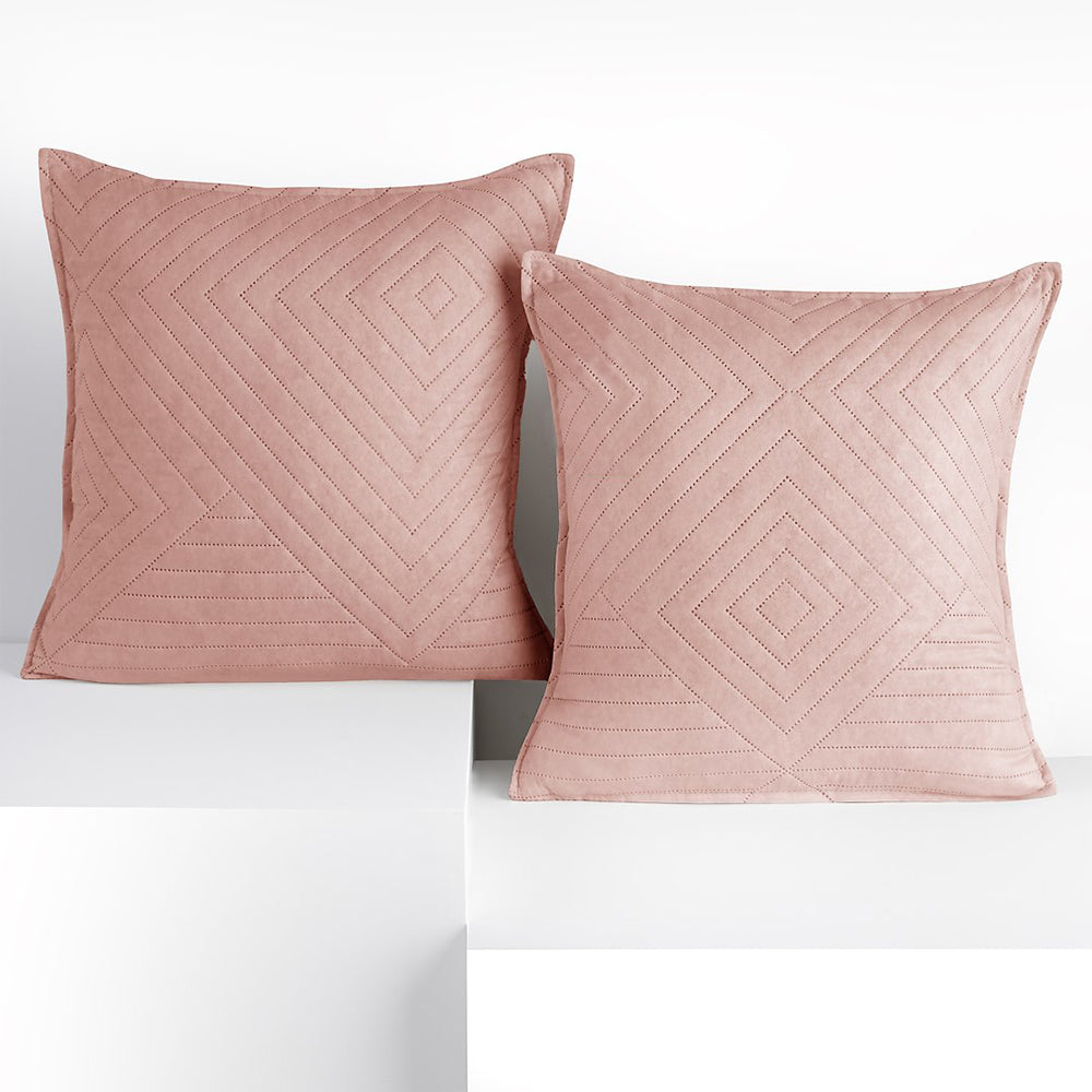 Set 2 huse perne decorative matlasate stil modern, Softa, 70 g/m2, Somon