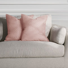 Set 2 huse perne decorative matlasate stil modern, Softa, 70 g/m2, Somon