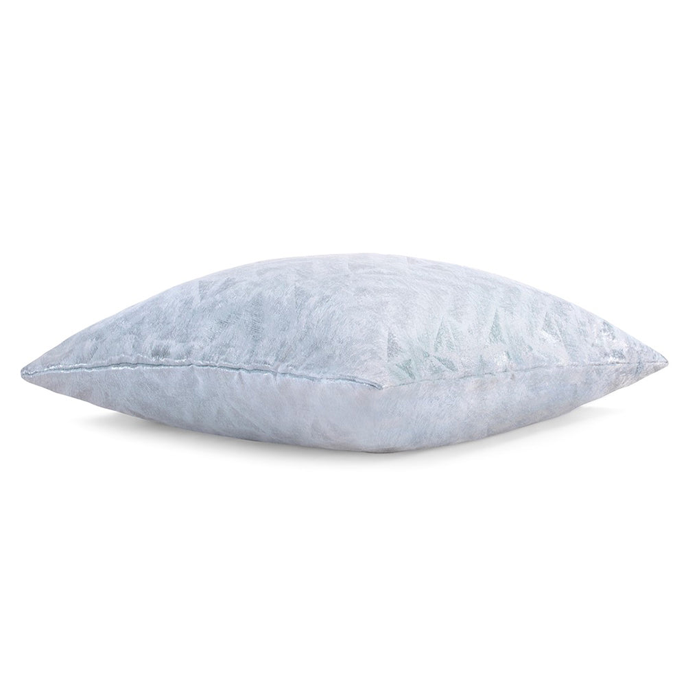 Set 2 huse pernute decorative cu fermoar, Navia, Gri deschis