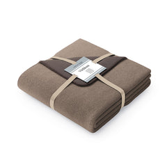 Patura din bumbac model clasic, Virkkuu, 430 g/m2, maro