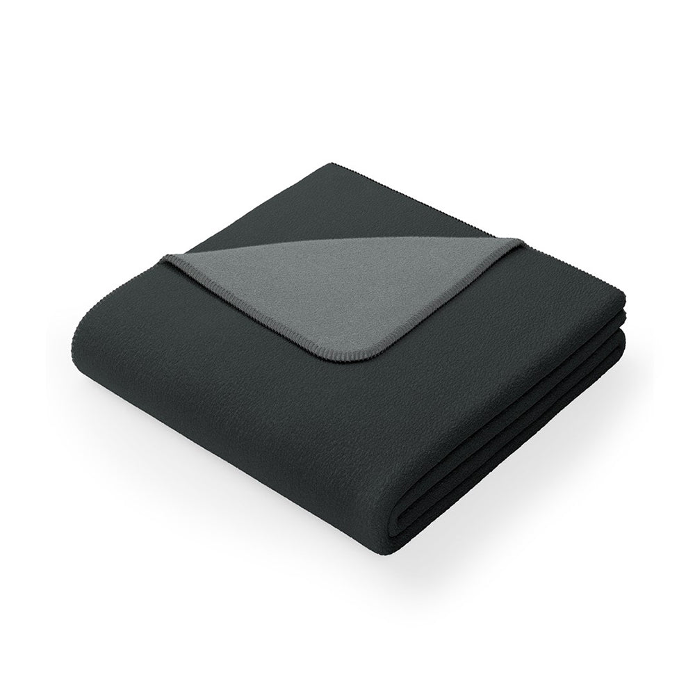 Patura din bumbac model clasic, Virkkuu, 430 g/m2, negru
