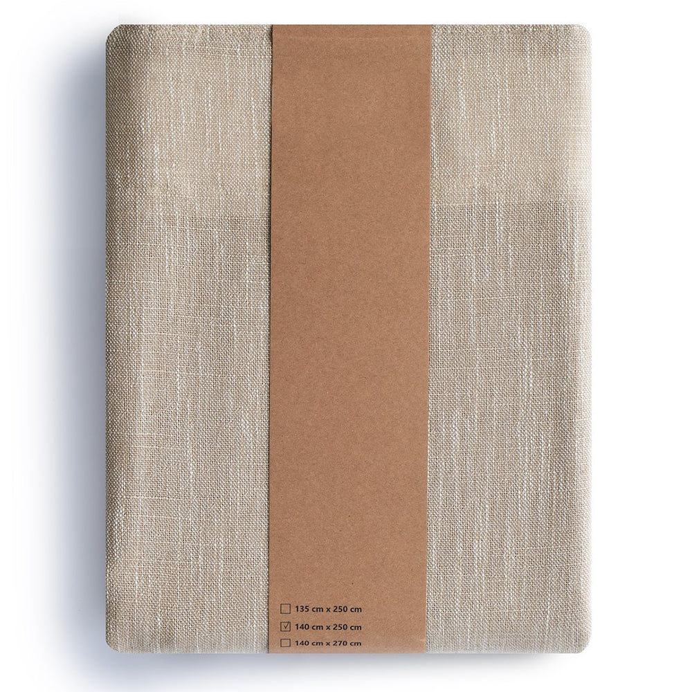 Perdea tip tesatura in cu rejansa multifunctionala, Vlatka, densitate 200 g/m2, cappuccino