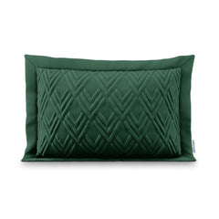 Perna decorativa usor matlasata din microfibra, Ophelia, 70 g/m2, Verde