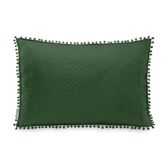 Perna decorativa matlasata din microfibra, Meadore, 70 g/m2, Verde