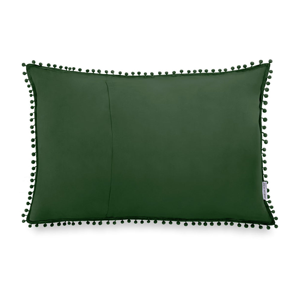 Perna decorativa matlasata din microfibra, Meadore, 70 g/m2, Verde