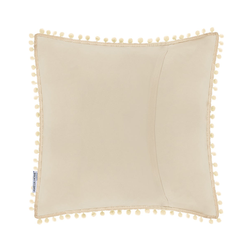 Perna decorativa matlasata din microfibra, Meadore, 70 g/m2, Bej