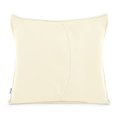 Perna decorativa matlasata din catifea cu model brodat, 180 g/m2, Palsha, Bej
