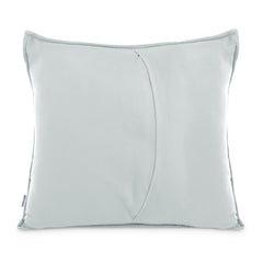 Perna decorativa matlasata din catifea cu model brodat, 180 g/m2, Palsha, Gri deschis